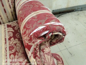 沙發修理前
