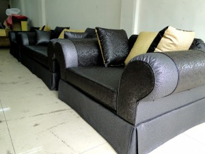 美式布沙發修理