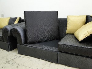 美式布沙發修理